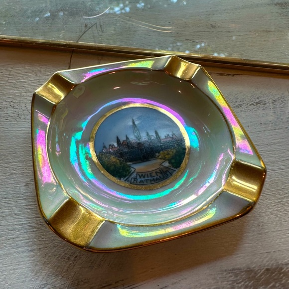 #13 RARE KBW WEIN RATHAUS VINTAGE ASHTRAY - Picture 4 of 4